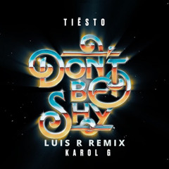 Tiësto & Karol G - Don't Be Shy - Luis R Remix FREE