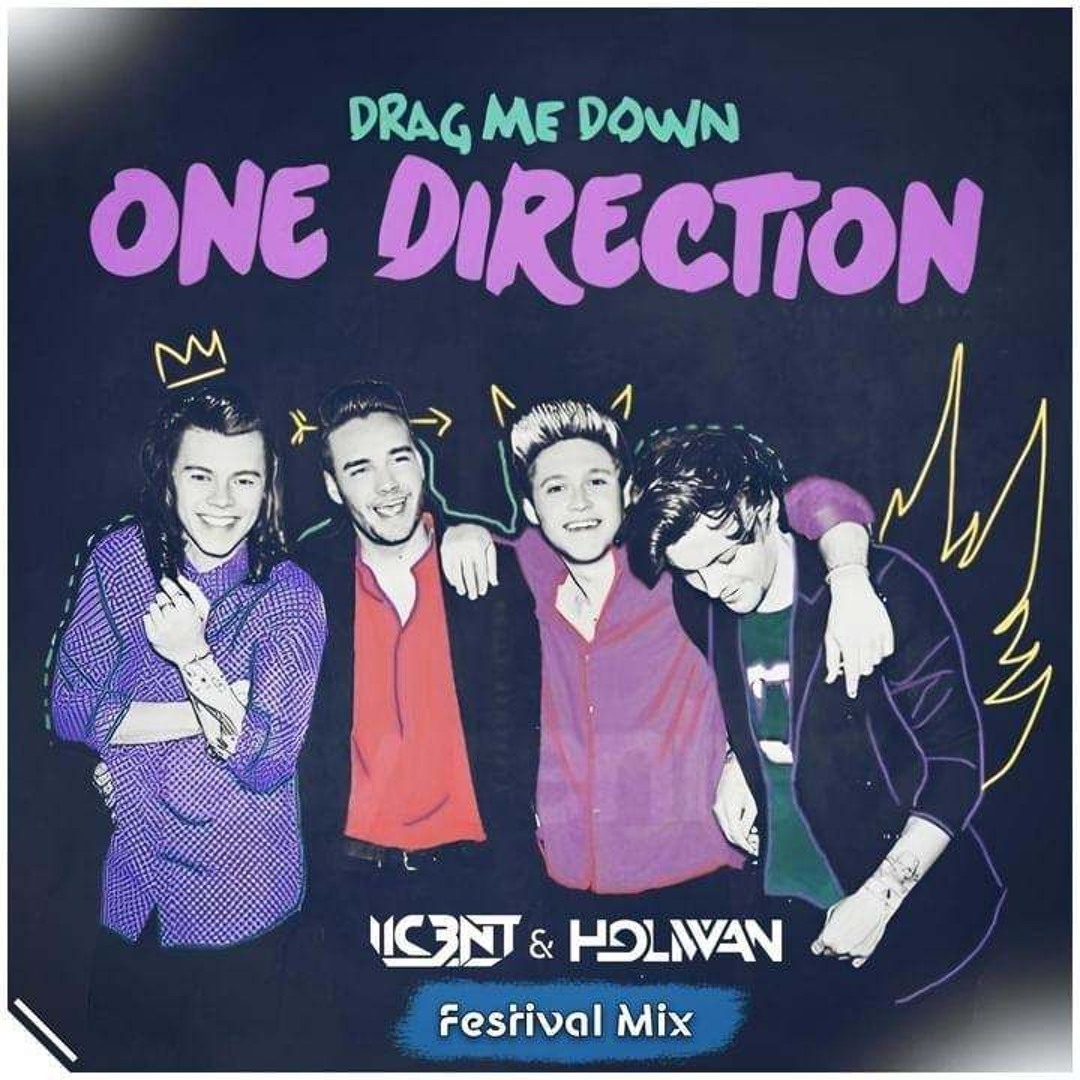 One Direction ワンダイレクション DRAG ME DOWN CD One Direction – Drag Me Down – CDr (Single, Promo), 2015