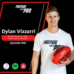 #45 - Dylan Vizzarri VFL High Performance Manager for the Box Hill Hawks FC