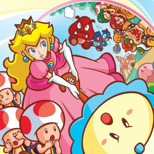 Pause Menu - Super Princess Peach