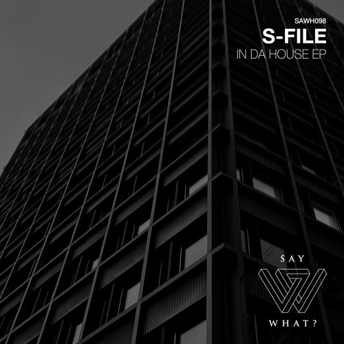 PREMIERE: S-file - In Da House - Say What? Recordings