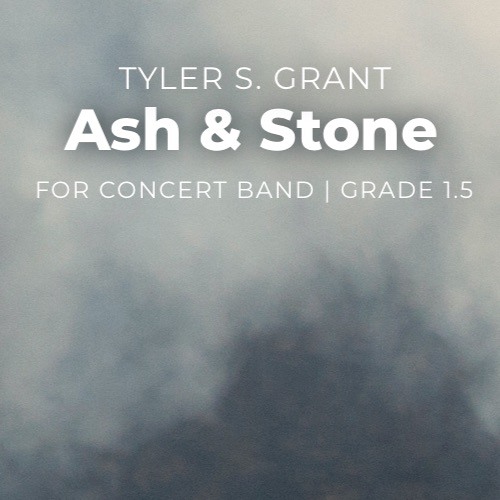 'Ash & Stone' (gr. 1.5-2) for concert band