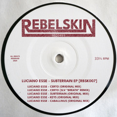DT:Premiere | Luciano Esse - Keys [REBELSKIN]
