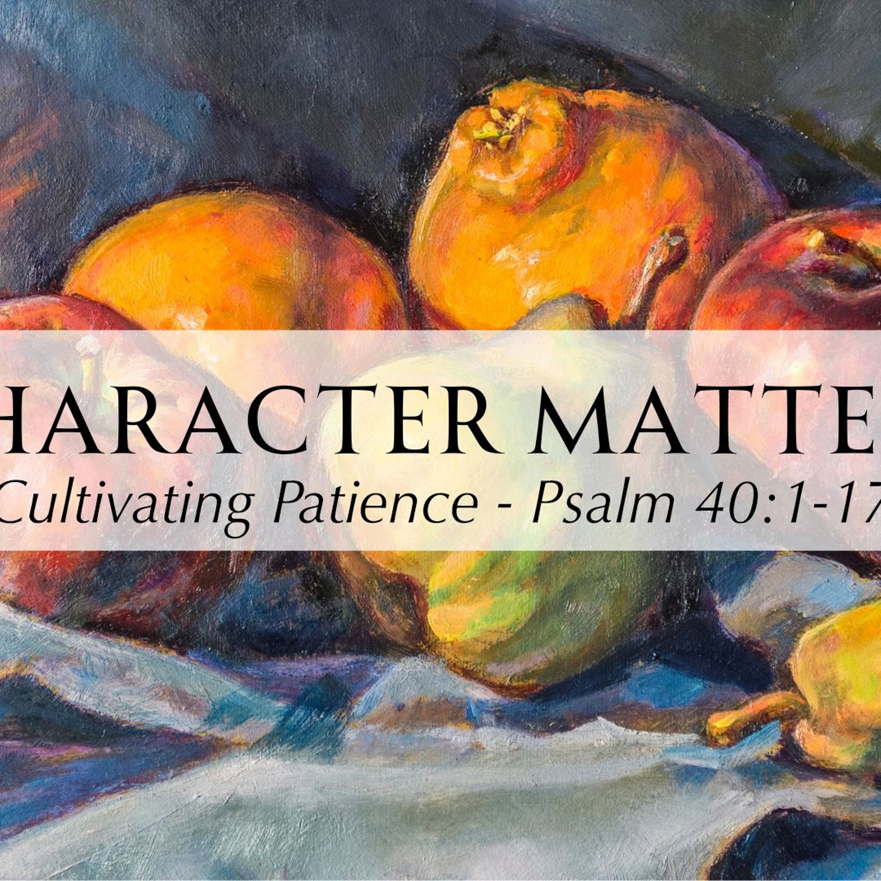 Cultivating Patience (2nd Service) episode artwork