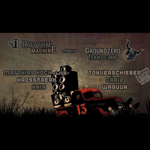 Waguun @ Rhythm Machine Meetz Groundzero Teknocamp # 13 -Vinyl Only- (15.04.2023)