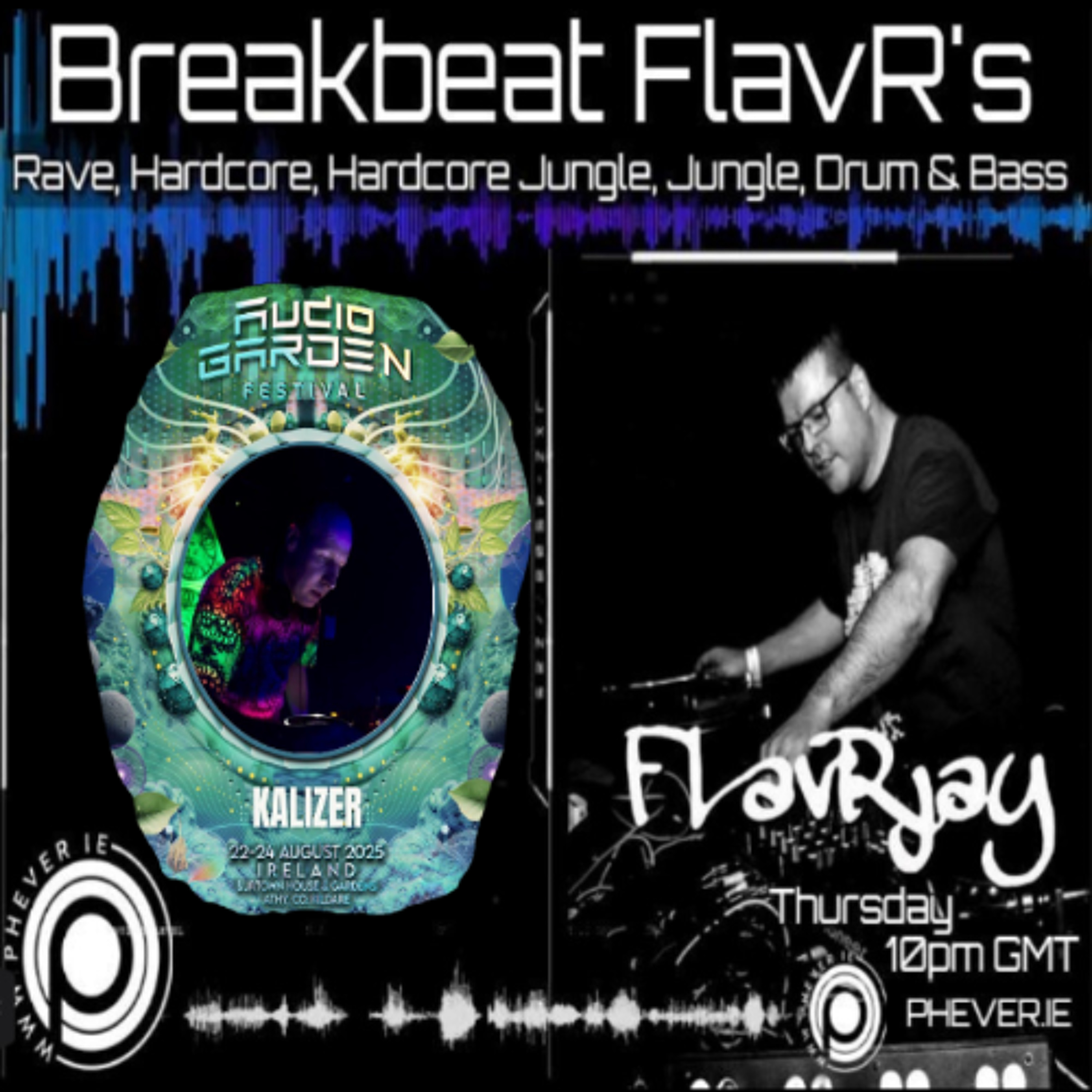 BreakBeat FLavR's with FLavRjay & KALIZER Audio Garden 2025 Warm Up Session - 2025-8-14 episode artwork