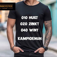 De Ajax Tacticus 010 Huilt 020 Zinkt 040 Wint Kampioenuh Shirt