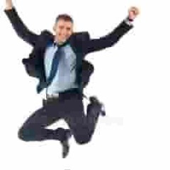 jumping around like an idiot
