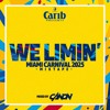Carib presents :: We Limin' - Miami Carnival 2025 Mixtape by Canon DJ mix artwork - Electronic music tracklist cover image