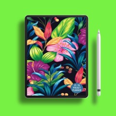 23 24 Pocket Planner: 2-Year Monthly Mini Calendar Book for 2023-2024 (Tropical Flowers). No Ch