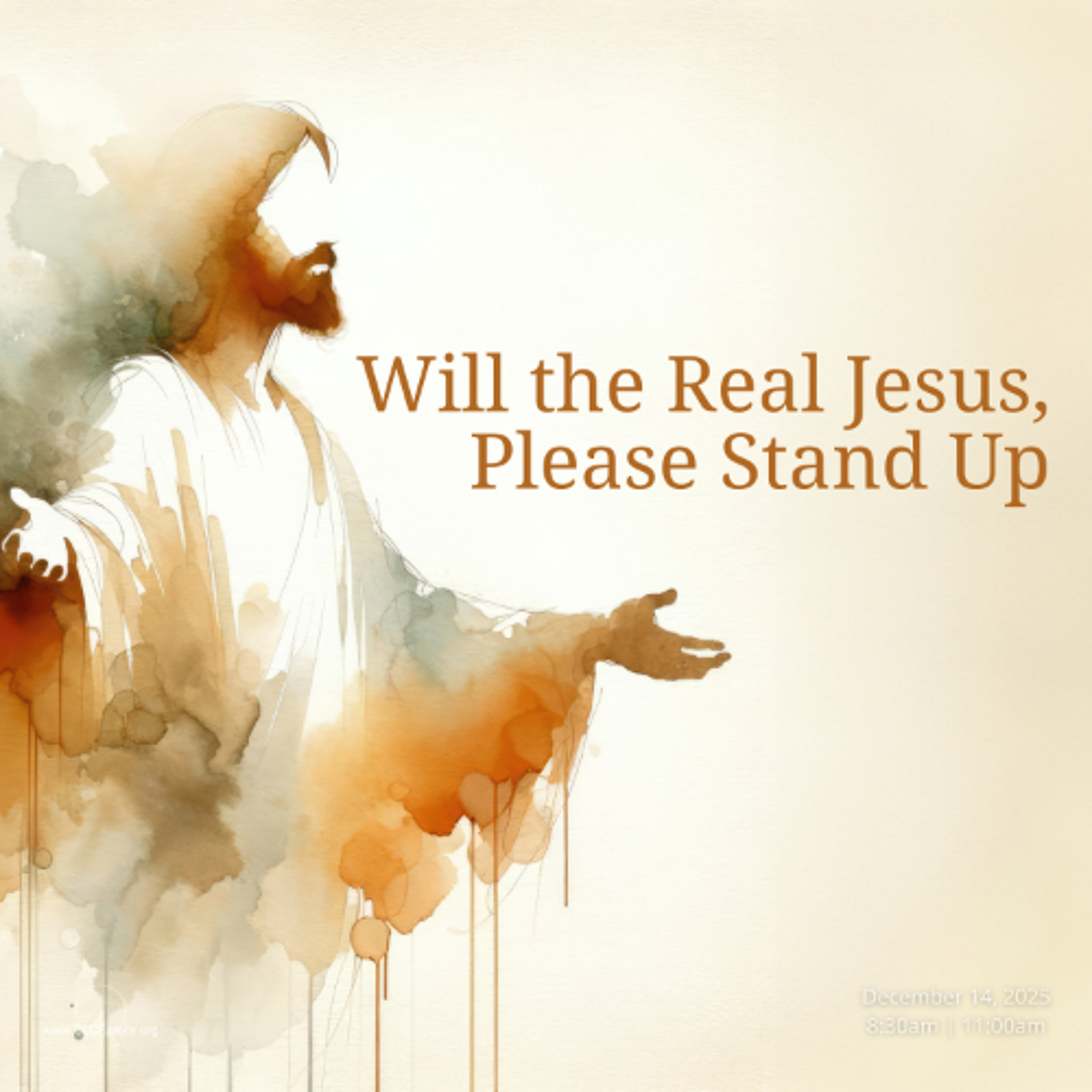Will the Real Jesus, Please stand Up