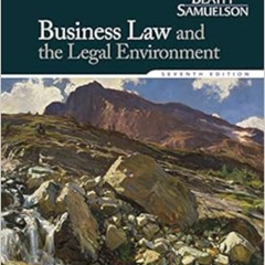 [GET] KINDLE 📬 Business Law and the Legal Environment by Jeffrey F. Beatty,Susan S.