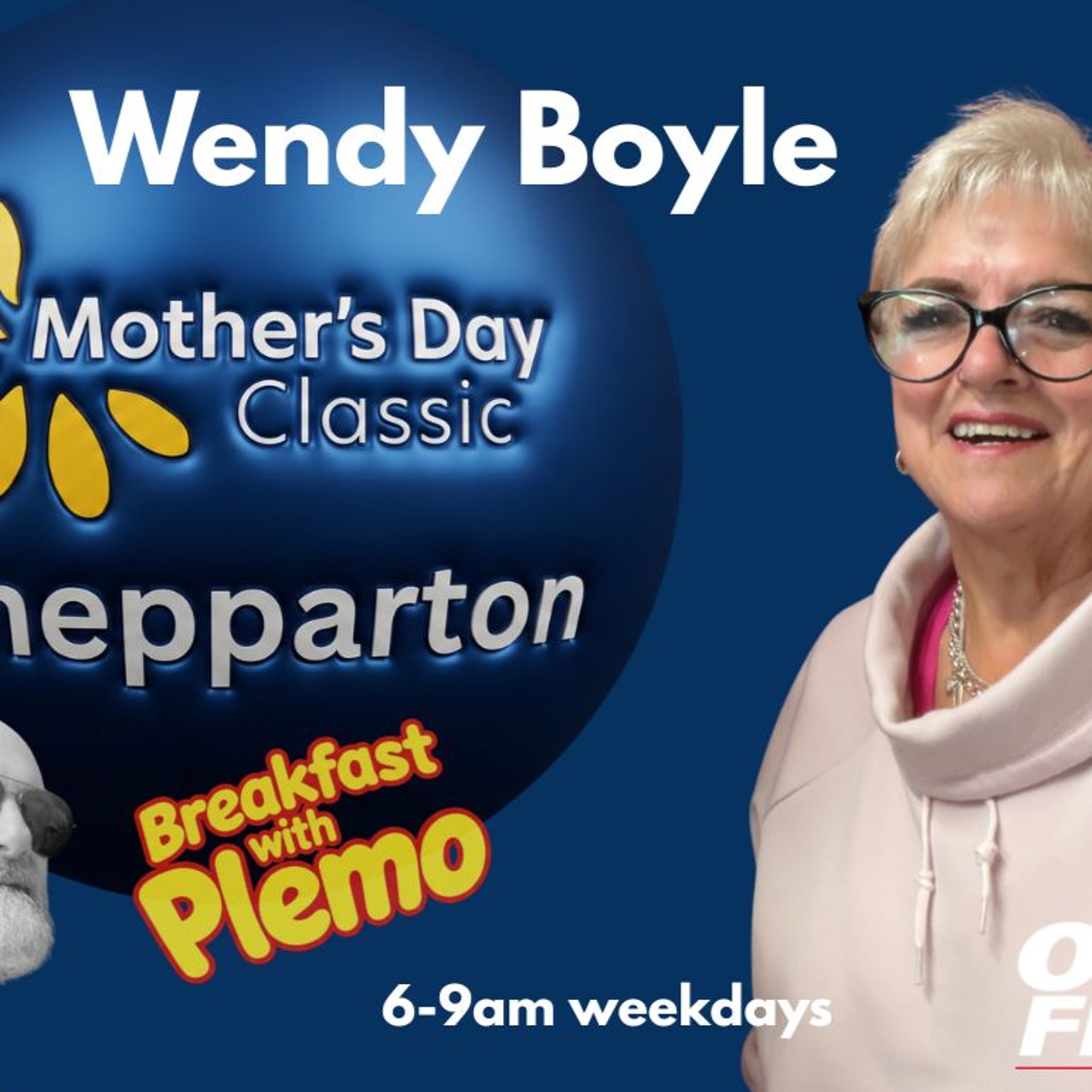 Wendy Boyle on the Shepparton Mother's Day Classic fun run