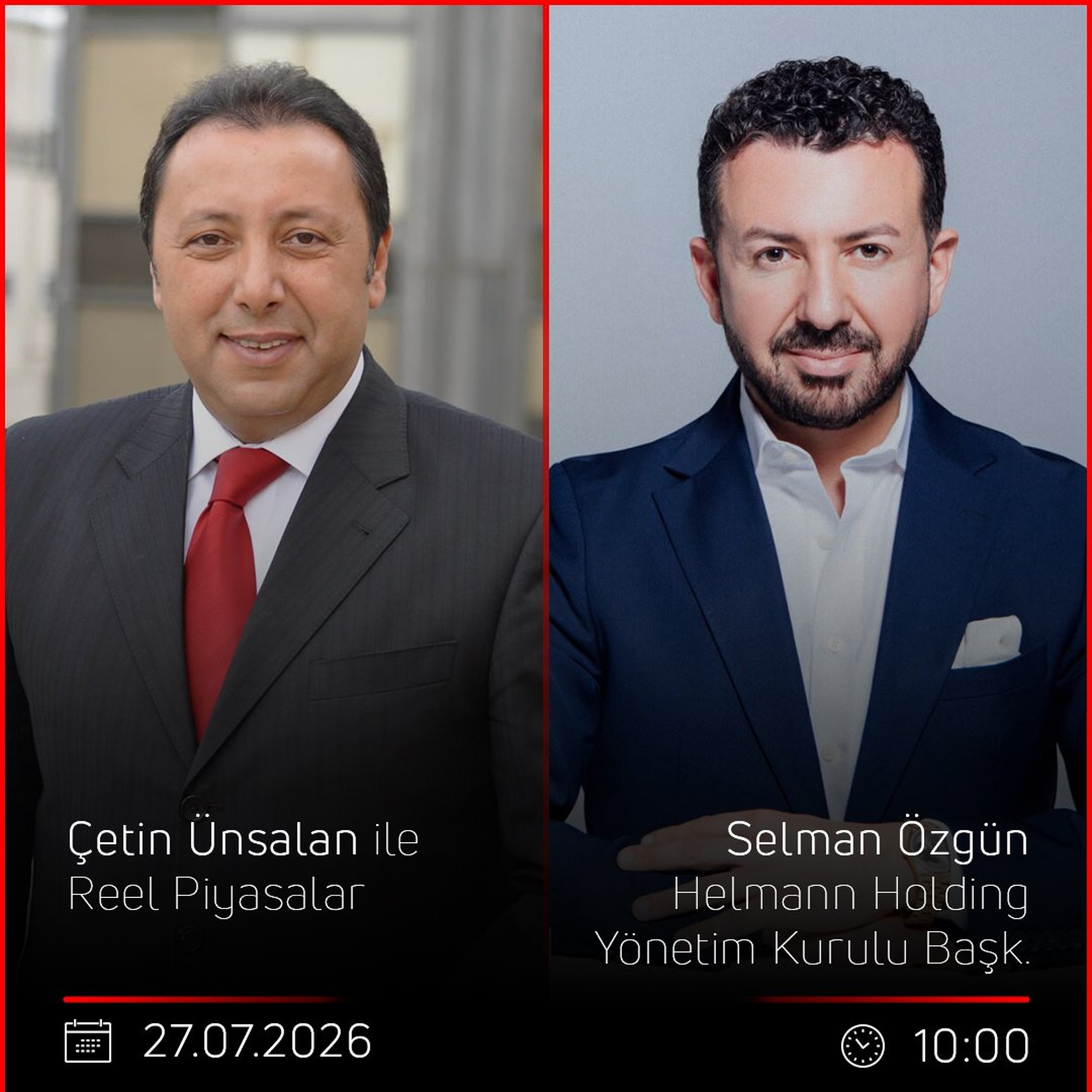 Selman Özgün - Çetin Ünsalan ile Reel Piyasalar episode artwork