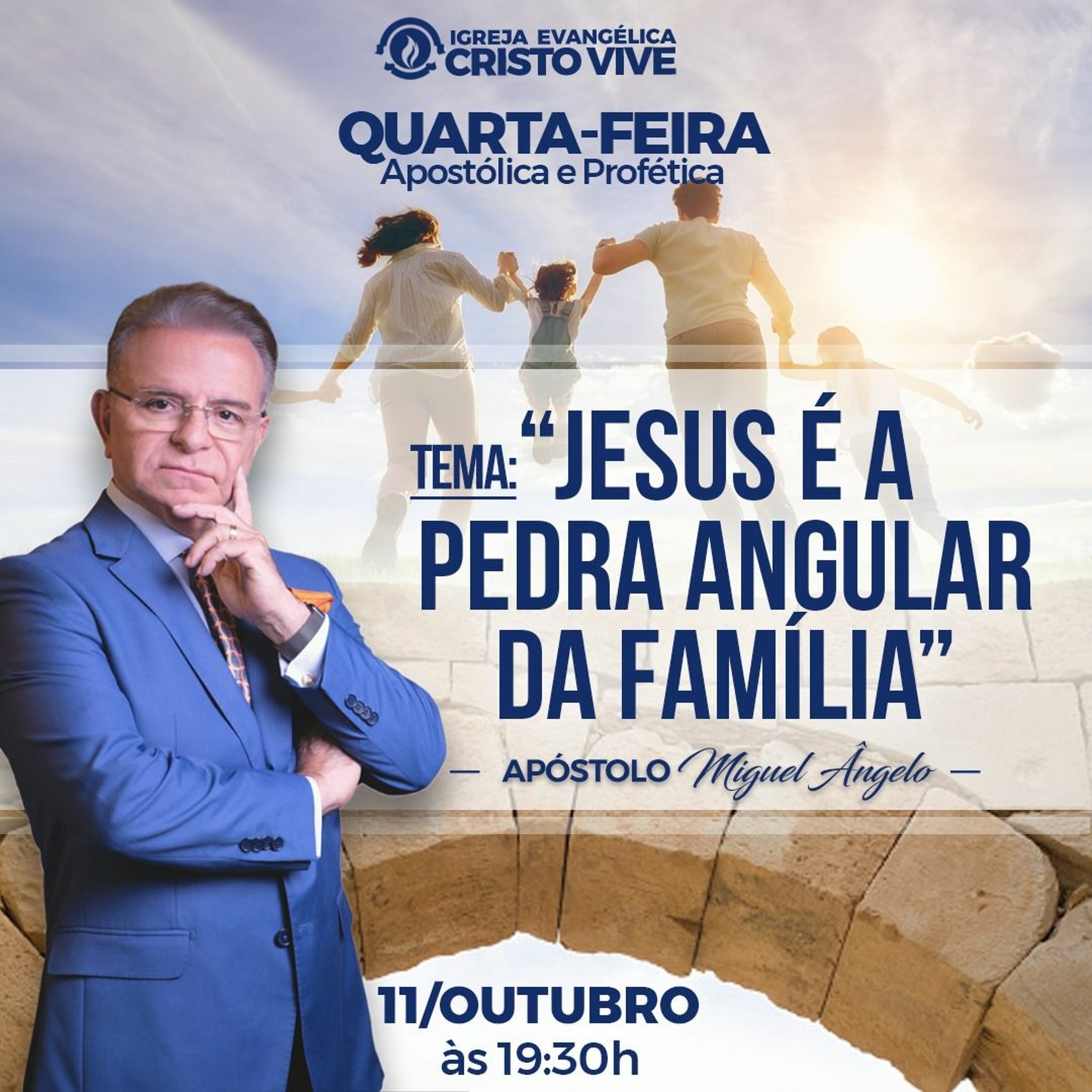 Igreja Evangélica Cristo Vive - Ap. Miguel Ângelo