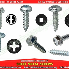 Sheet Metal Screws manufacturers exporters suppliers in India