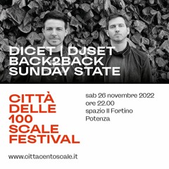 DJ set @ Cittá Delle 100 Scale Festival 26-11-2022