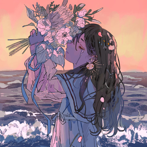 Bouquet On The Sea