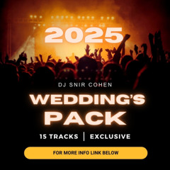 DJSnirCohen Wedding's pack 2K25