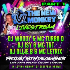 PART 1 - RIP MC CRAZY B - DJ WOODY - MCS TNT LETRIX TURBO'D