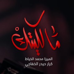 مالقيتك | الميرزا محمد الخياط