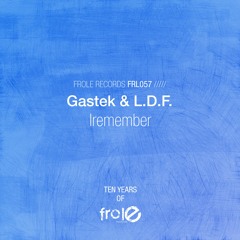 Gastek & L.D.F. feat. Dmitri SFC - Iremember (Demo Mix)
