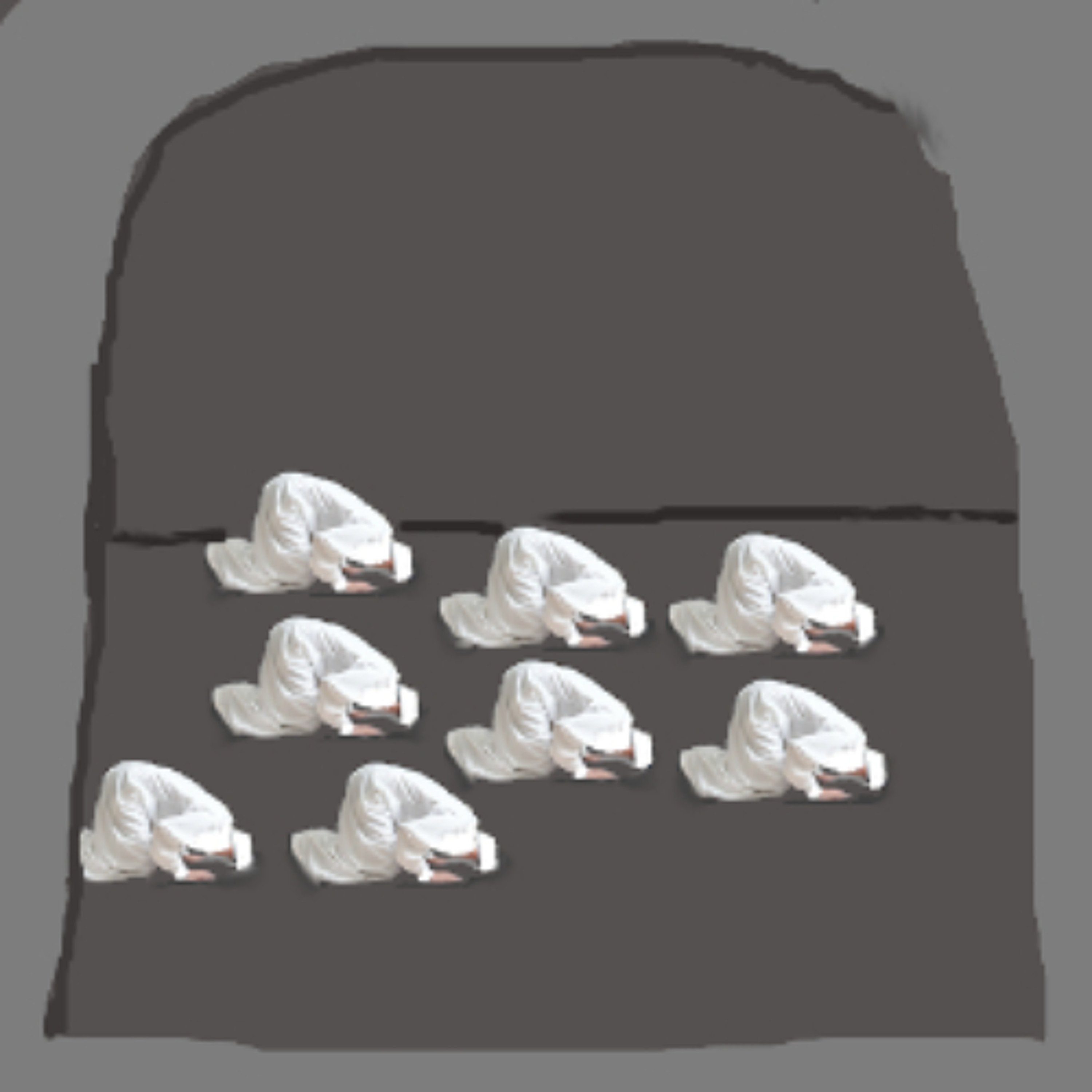 The same people in the spaceship as in GOD's throneroom episode artwork