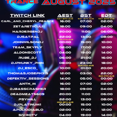 Live @ Twitch.tv/SivroTV - 08/19/2025 [Twitch DJs Trance Raid Train]