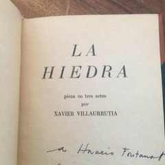 "LA HIEDRA" Xavier Villaurutia