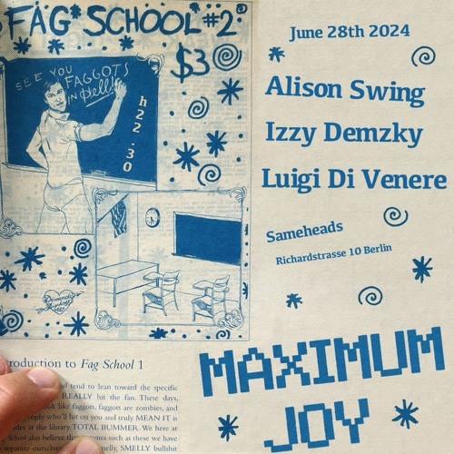 Izzy Demzky // Maximum Joy @ Sameheads 28.06.24
