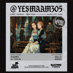 DJ MeMo LIVE @ Blackbird Ordinary (Yes Ma'am - Ladies Night) (03.11.2025)