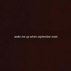 green day- wake me up when september ends  (cover)