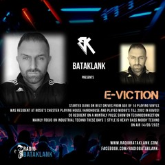 E-VICTION Guest appearance Live Radio Bataklank(Belgium) Industrial Techno mix