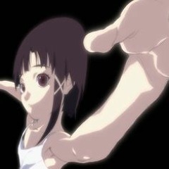 lain when shes in a silly goofy mood