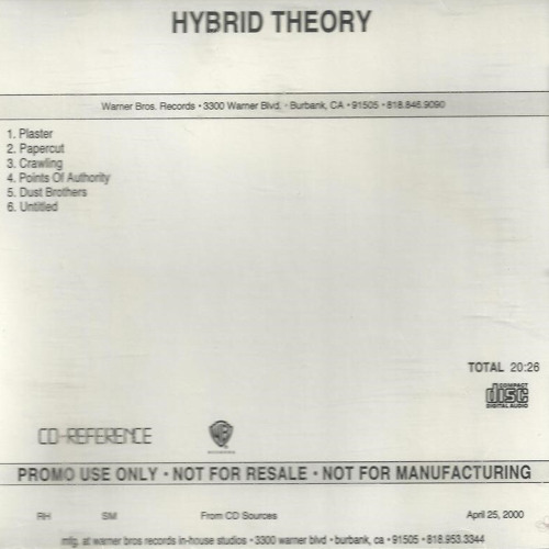Dust Brothers (With You Demo) - Hybrid Theory (Old Linkin Park) - HT 6-Track Demo