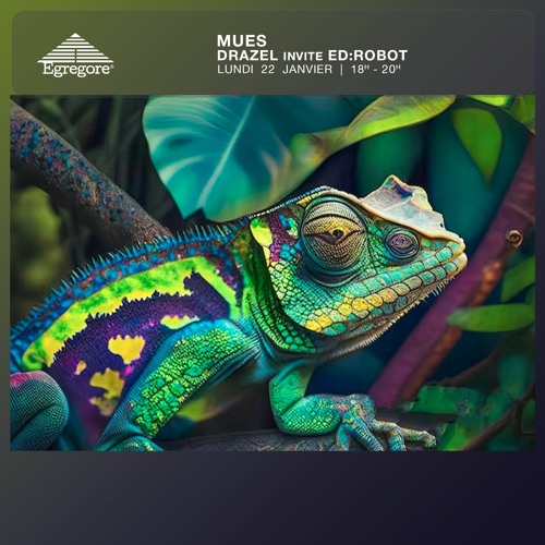 Mues - Drazel invite Ed:Robot (Janvier 2024)
