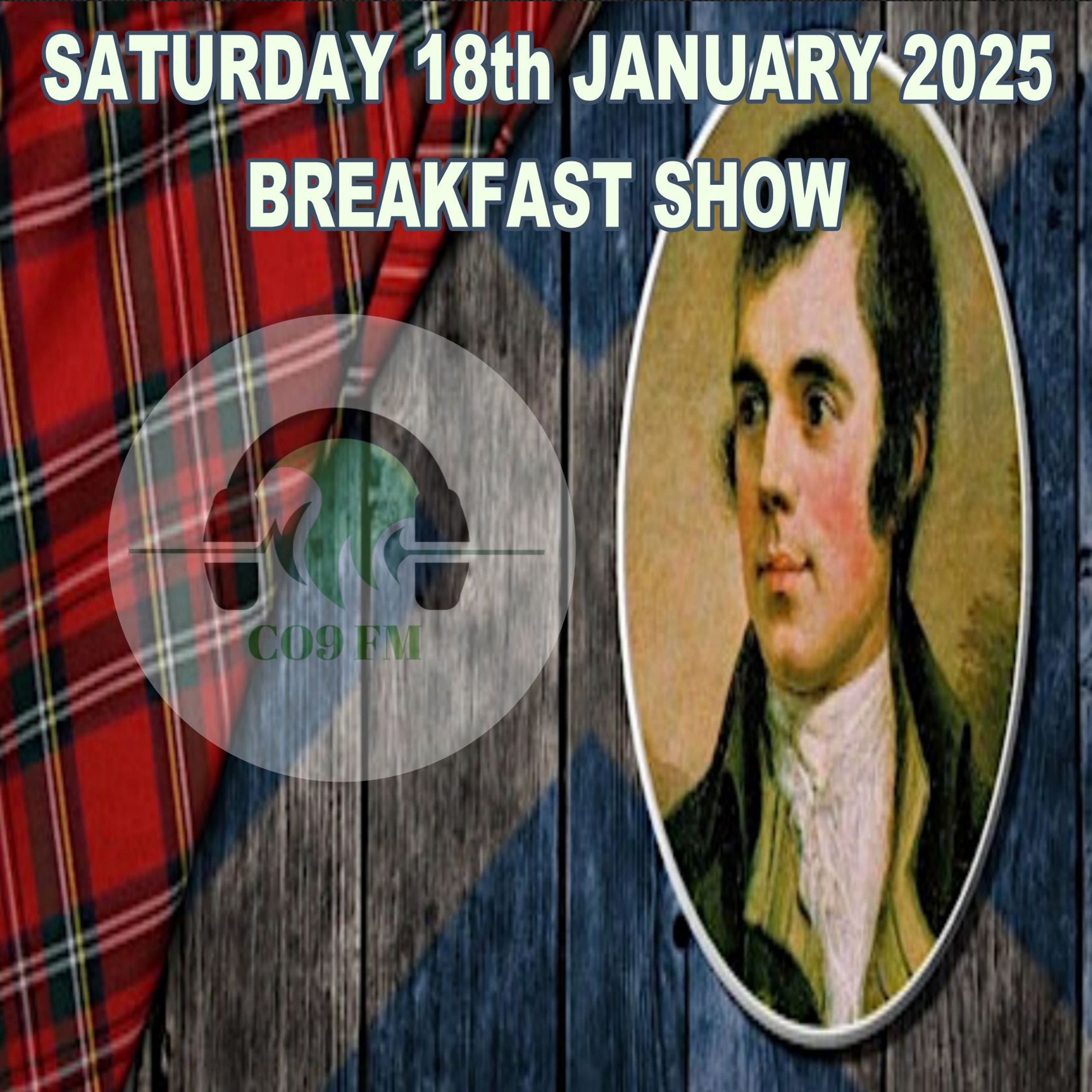 Saturday 18th January 2025 Breakfast Show episode artwork