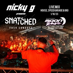 NICKY G FRSH SUNDAYS HOUSE, SPEED GARAGE AND UKG LIVE MIX