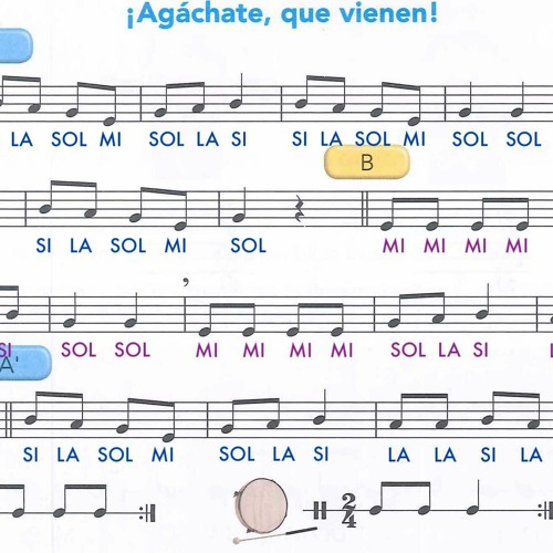 Stream 1.- ¡Agáchate, Que Vienen! (flauta Y Láminas) by Sandra | Listen  online for free on SoundCloud