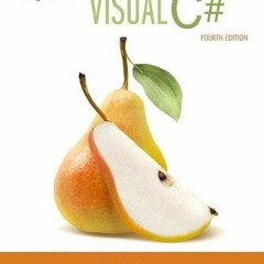 ✔️ Read Starting out with Visual C# by  Tony Gaddis