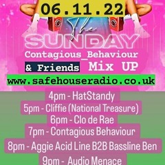 Aggie Acid Line B2B Bassline Ben Contagious Behaviour & Friends MixUP 06.11.22