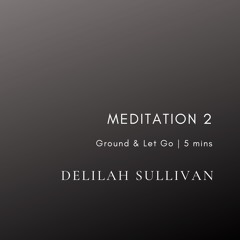 Meditation 2 - Ground and Let Go