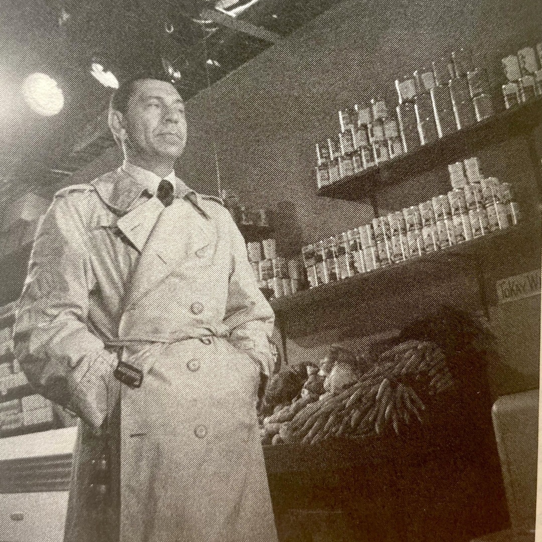 In the pocket of Big Trench Coat