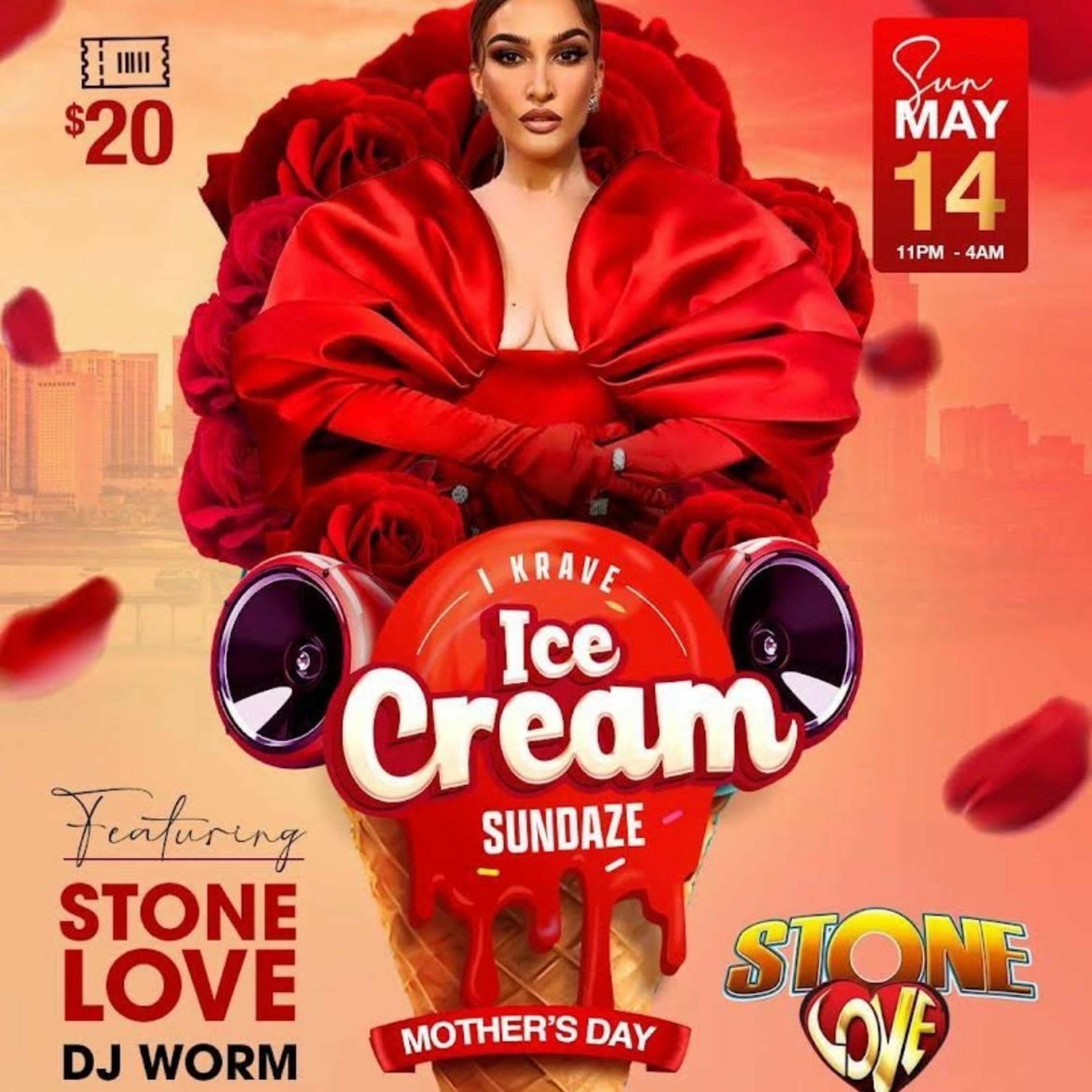 STONE LOVE X DJ WORM & DJ NICCO - ICE CREAM SUNDAZE (LIVE AUDIO)