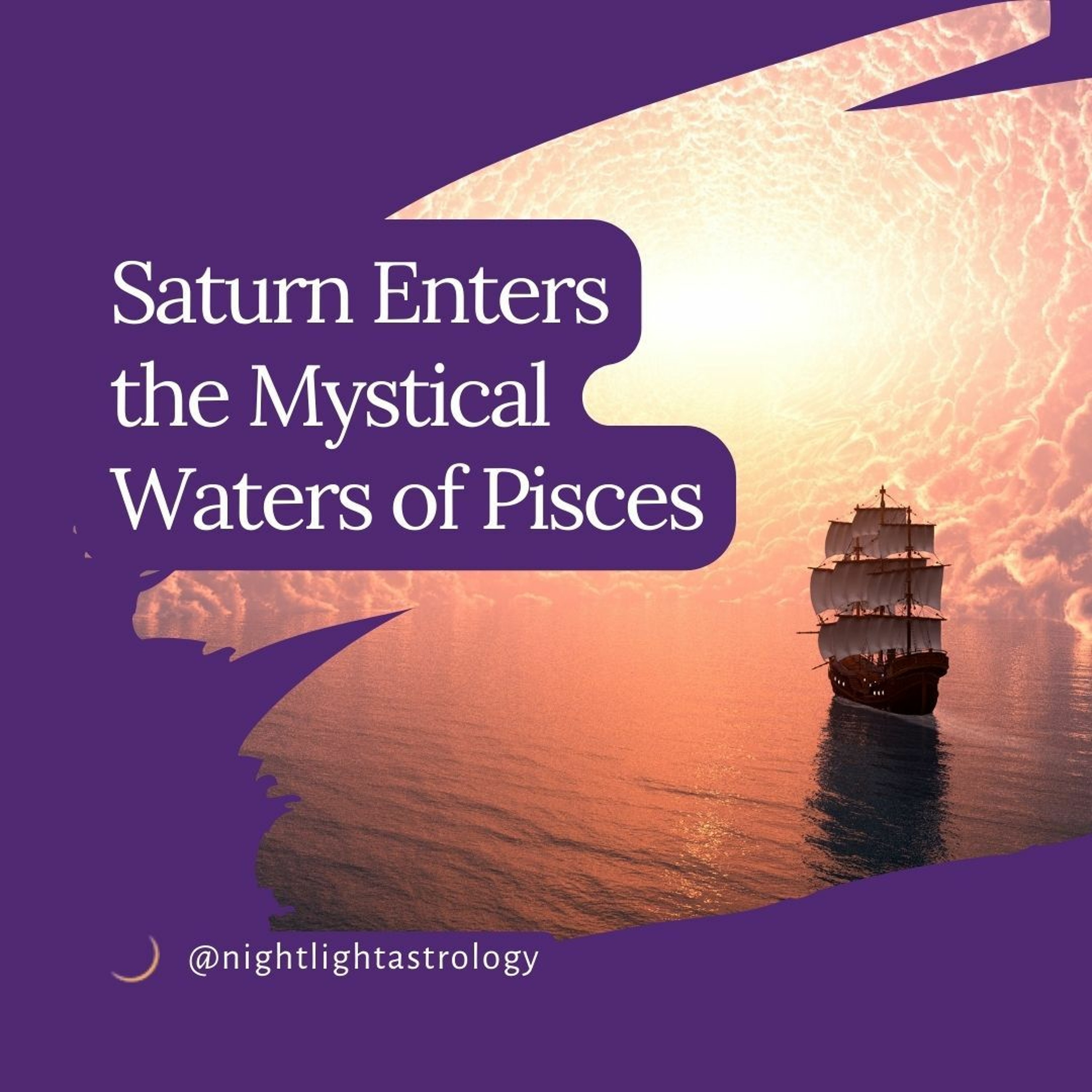 Saturn Enters the Mystical Waters of Pisces The Nightlight Astrology
