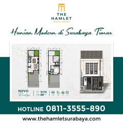 Hub 0811-3555-890,  Townhouse Mewah dengan Harga Terjangkau di Surabaya Timur: The Hamlet