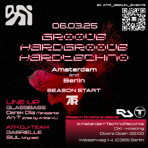 GLASSBASS | ATR at OXI in Berlin on 6 March '25 | X-Floor