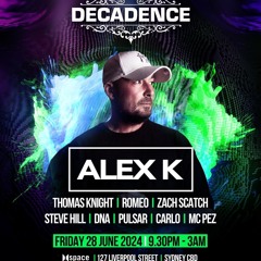 Decadence & Masif- Zach Scratch(Live Set)