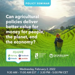 Can agricultural policies deliver better value for money for people, the planet, and the economy?