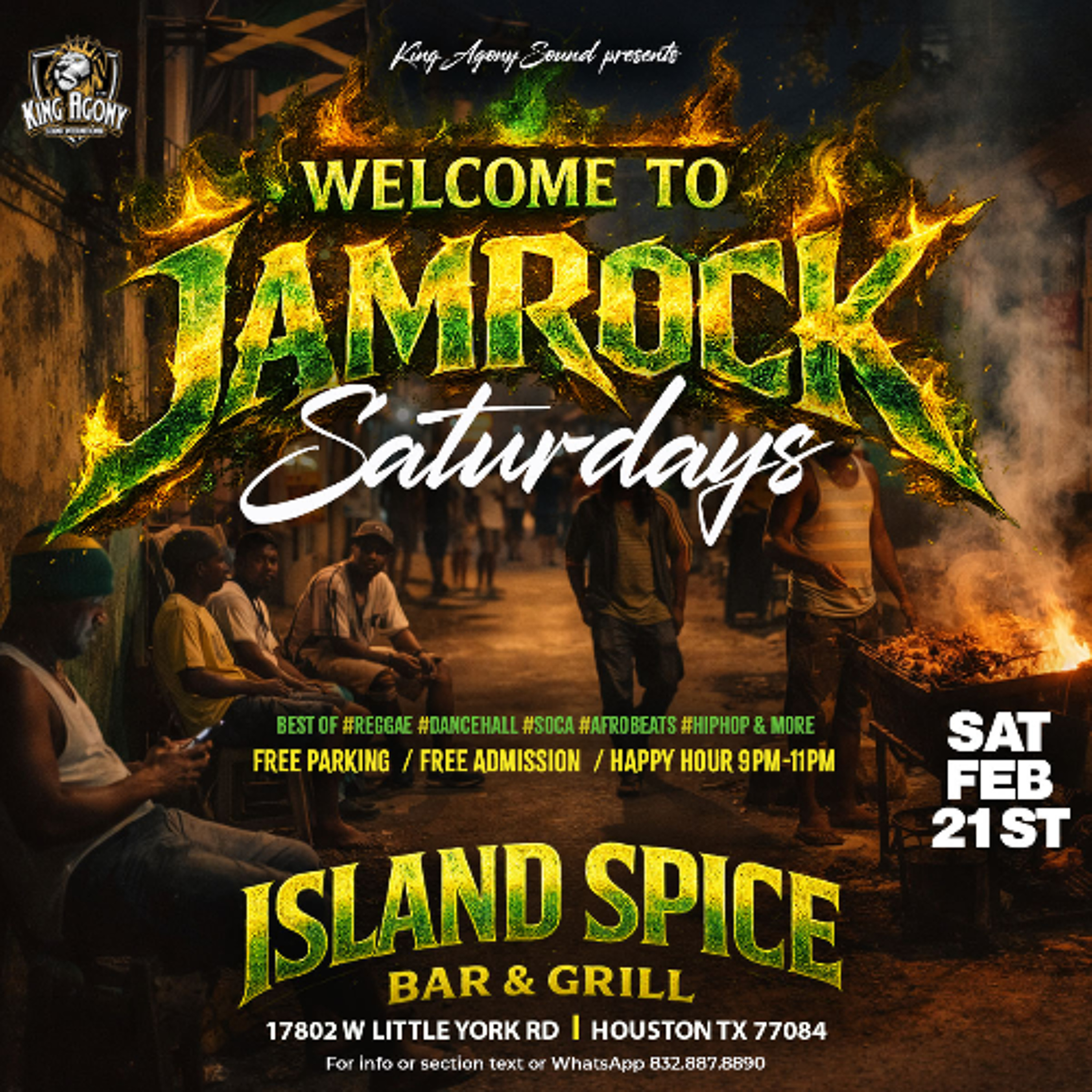 Welcome to JamRock Live set feb 21 2026 episode artwork